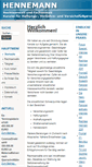 Mobile Screenshot of kanzlei-hennemann.de